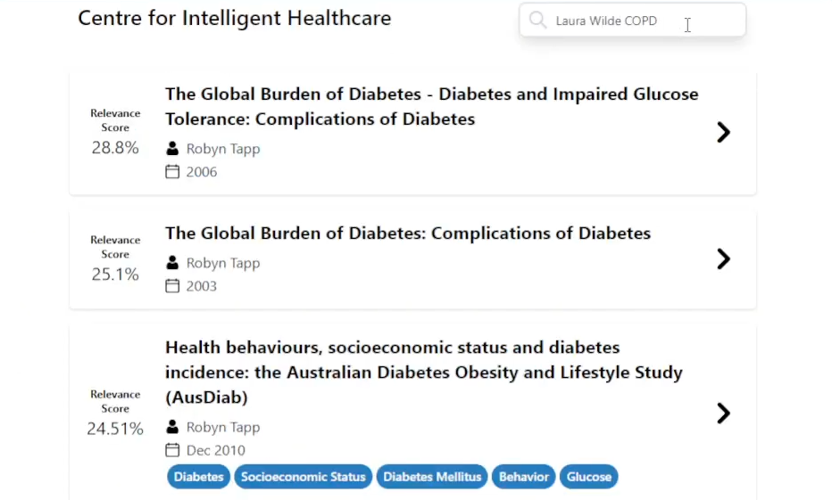 Vertical Search Engine
